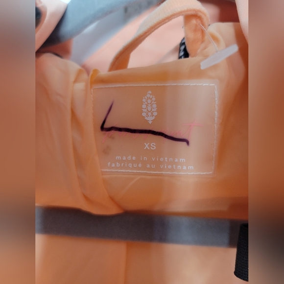 NWOT Free People All Prepped Ski Coat Winter Melon Orange Extra Small - Picture 4 of 14